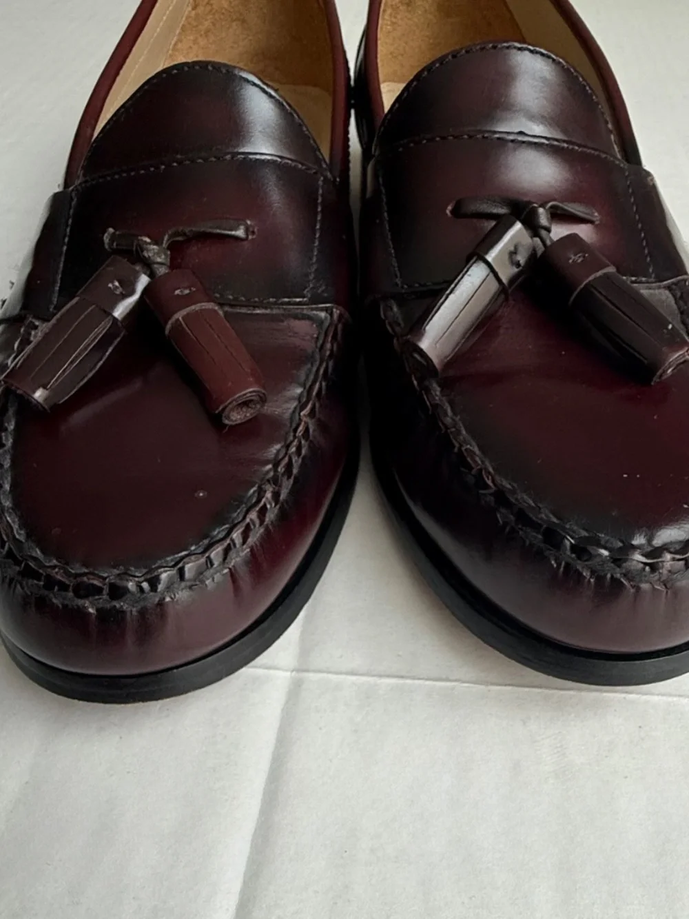 Bass Harrison Leather Loafers